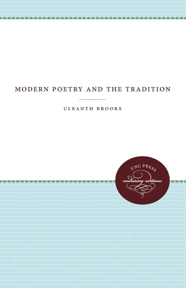 Immagine di Modern Poetry and the Tradition