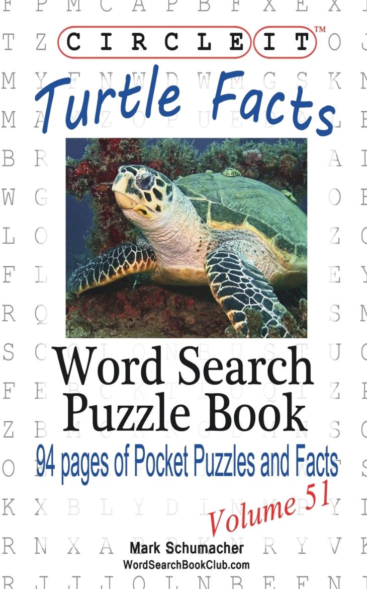 Picture of Circle It, Turtle Facts, Word Search, Puzzle Book