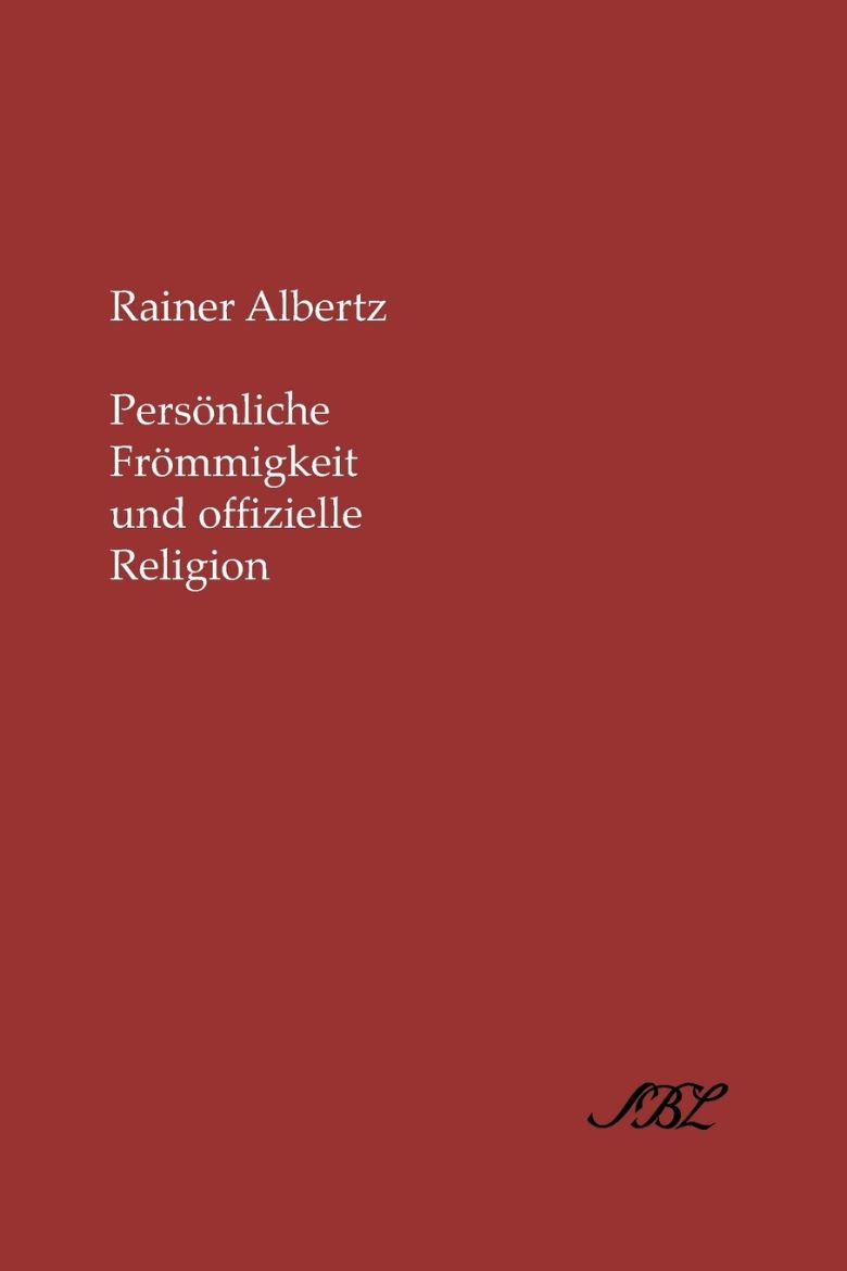 Immagine di Persvnliche Frvmmigkeit Und Offizielle Religion