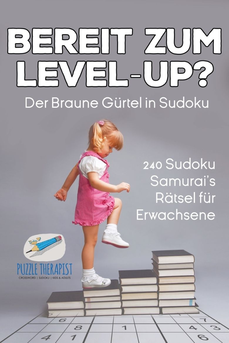 Immagine di Bereit zum Level-Up? Der Braune Gürtel in Sudoku | 240 Sudoku-Samurai's Rätsel für Erwachsene