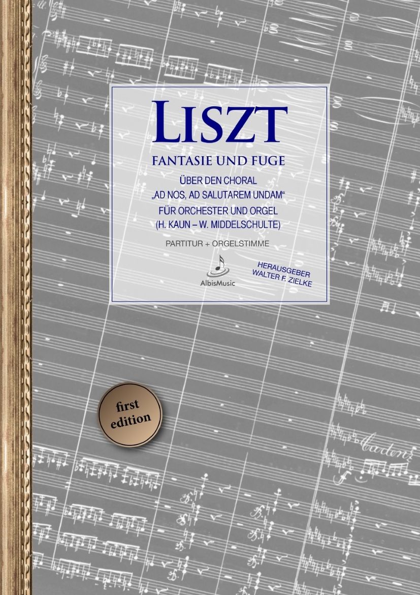 Immagine di Fantasie und Fuge über "Ad nos, ad salutarem undam" (Ed. Walter F. Zielke)