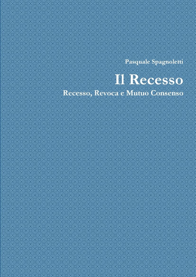 Immagine di Il Recesso